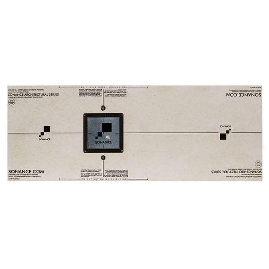 Sonance Architectural 1/2" Square Grille Gypsum Mounting Platform For BPS6-TL and ASBPC3RS TL. NB ThinLine Series Only
