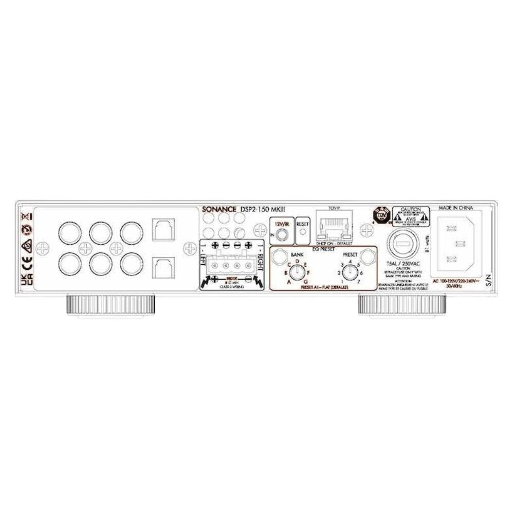 Sonance SonAmp DSP2-150 MKIII Digital DSP Amplifier 2