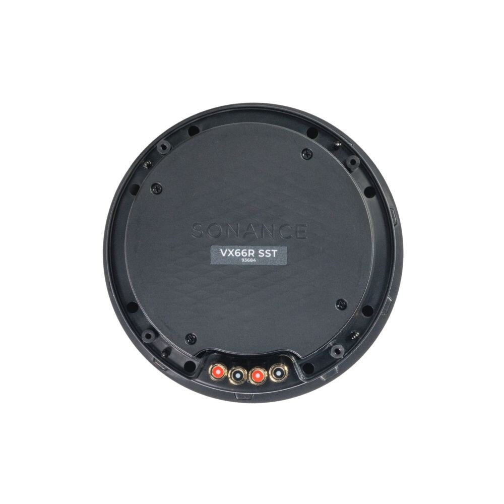 Sonance VX66R SST 6" Round Single Stereo Speaker With White Micro Trim Grille: EACH 3