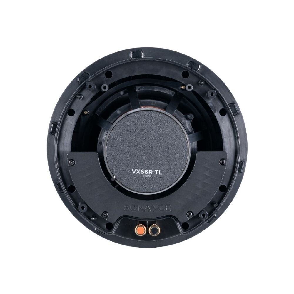 Sonance VX66R TL, 6" Round In Ceiling Thin Line Speaker With White Micro Trim Grille: PAIR 3