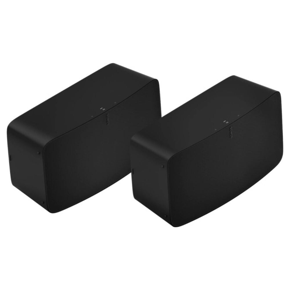 Sonos HIFI Set With Pair of FIVE Speakers, Black or White: SET 2