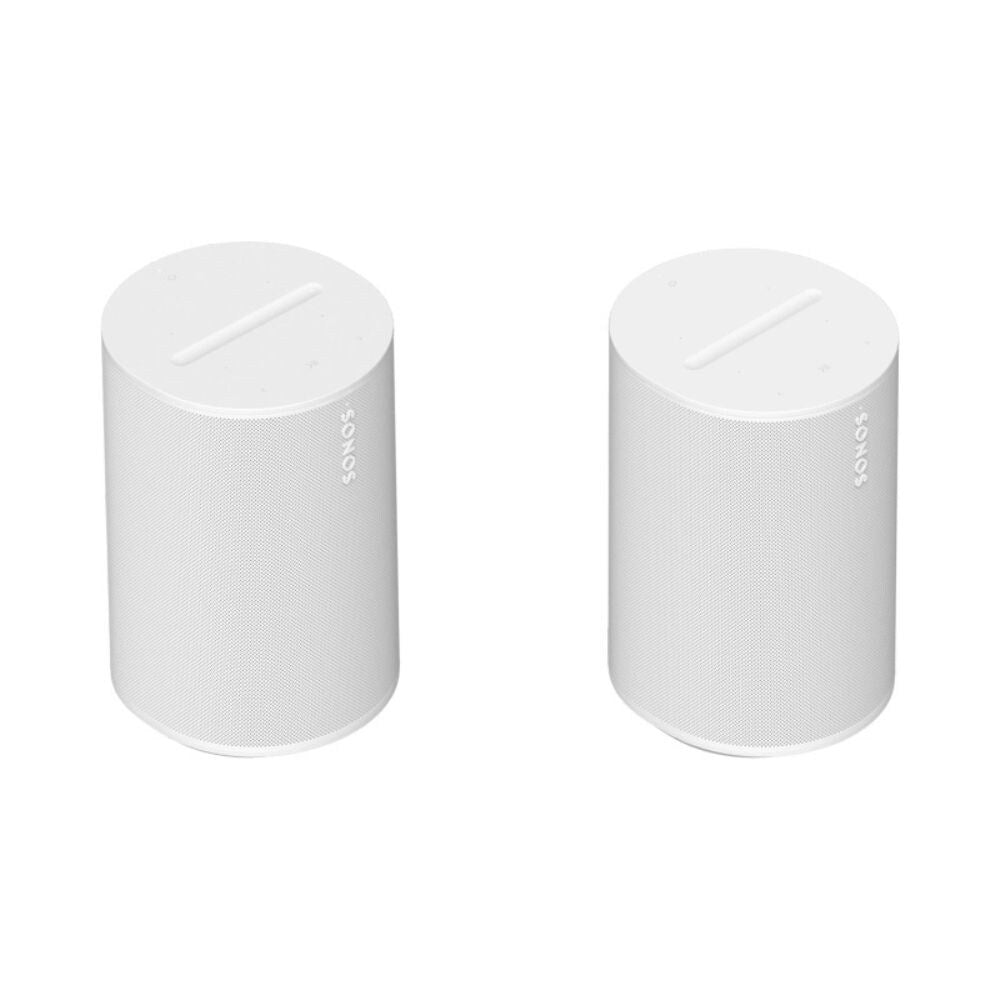 Sonos Immersive Set With Beam Smart Soundbar, Sub Mini Wireless Subwoofer and Two Era100 Voice Control Speakers, Black or White: SET 6