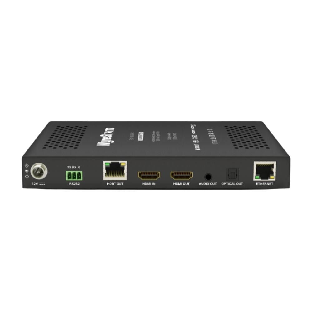 WyreStorm 4K HDR 4:4:4 60Hz HDBaseT 3.0 Extender With PoE, Ethernet, Bidirectional IR and RS-232, Audio Breakout and eARC  3