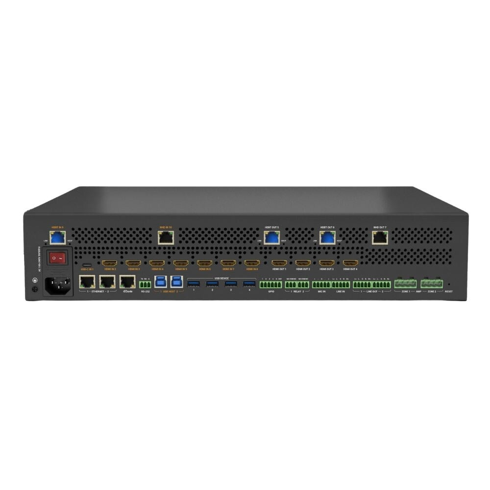 WyreStorm Education 10x7 Multi Input Hybrid Matrix With USB-C and HDBT3  2
