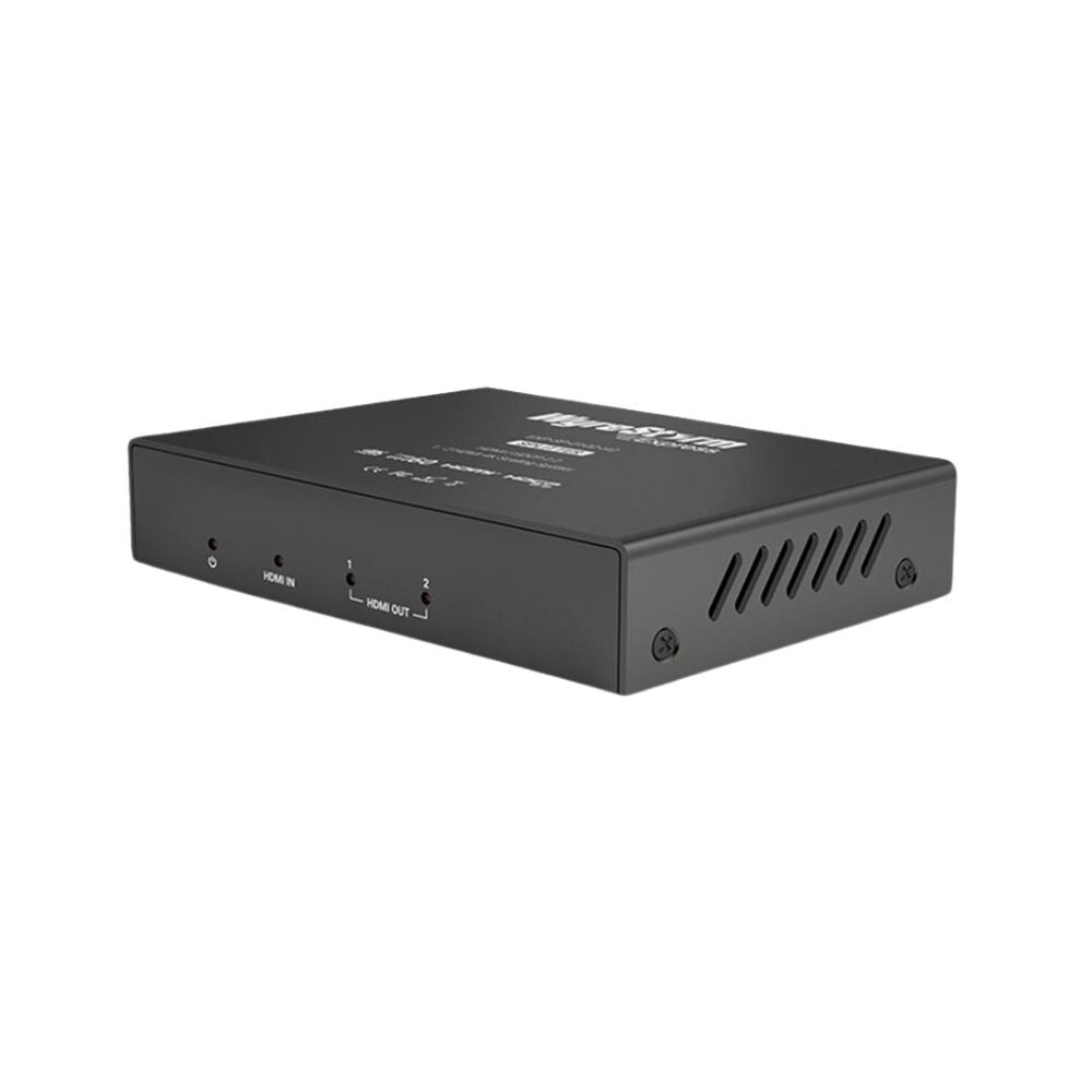 WyreStorm Essential 4K HDR 4:4:4 60Hz HDMI 1 x 2 Splitter With 1080p Scaling Feature  2