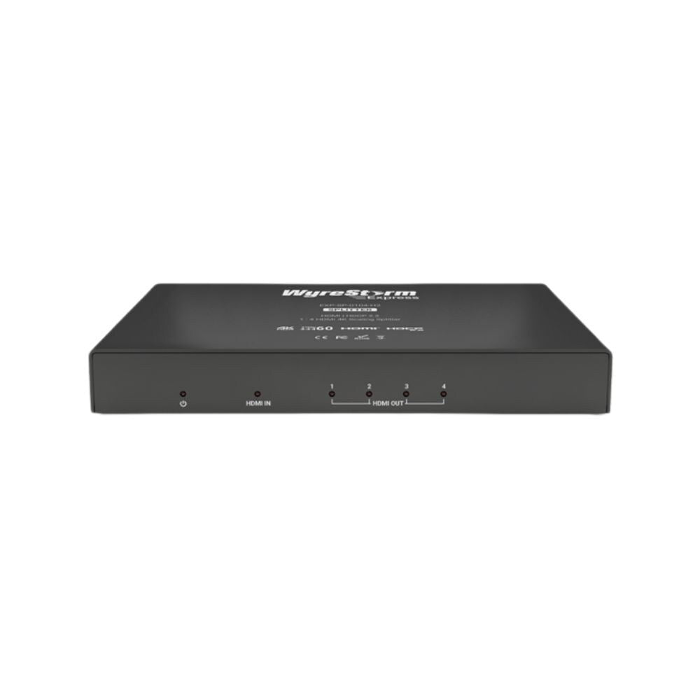 WyreStorm Essential 4K HDR 4:4:4 60Hz HDMI Splitter With 1080p Scaling  2