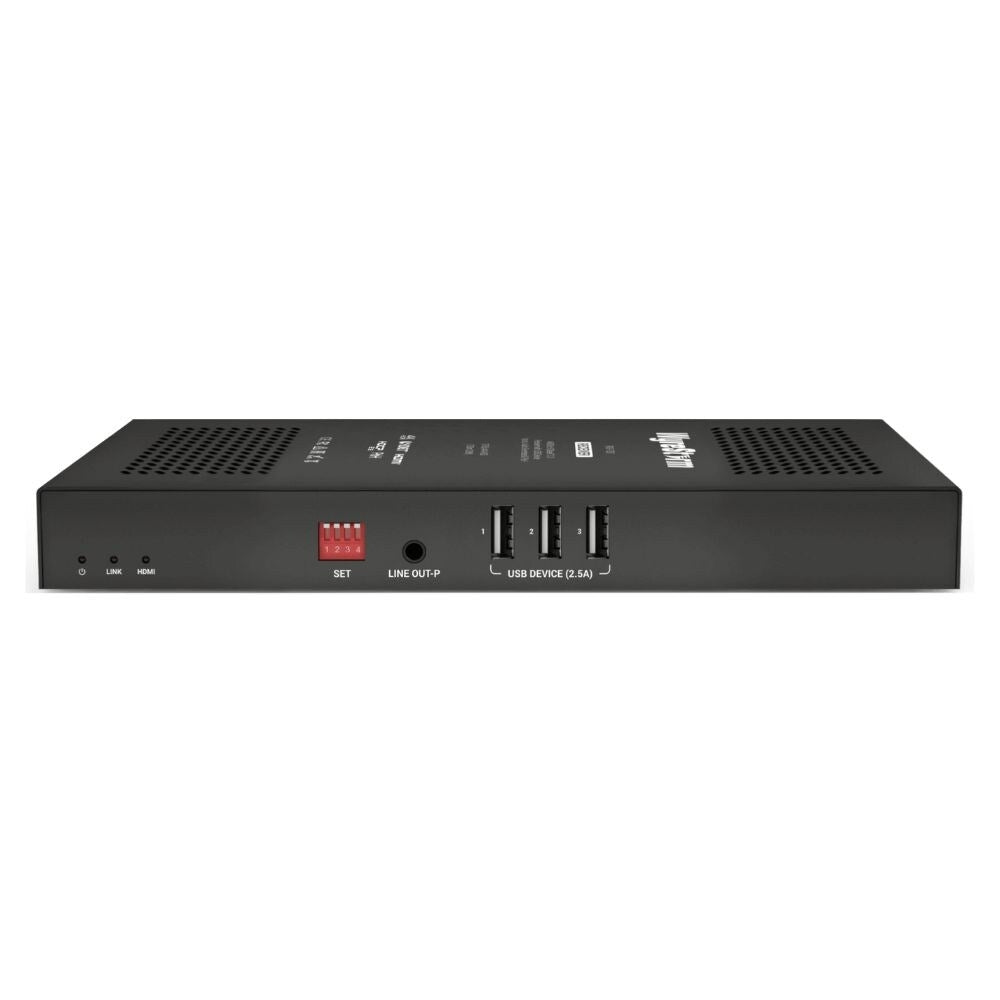 WyreStorm HDBaseT 3.0 Receiver with PoH USB 2 and Audio De-Embed RS-232 Pass Through 