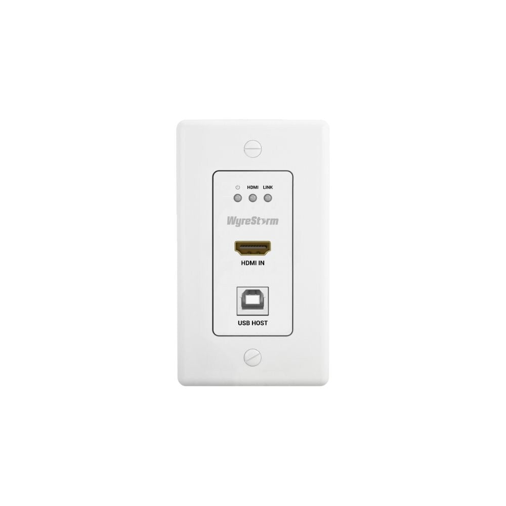 WyreStorm HDMI and USB Single Gang In-Wall HDBaseT Transmitter 