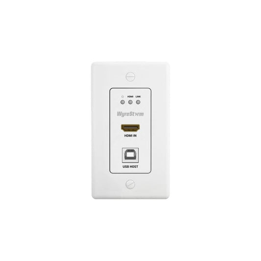 WyreStorm HDMI and USB Single Gang In-Wall HDBaseT Transmitter 