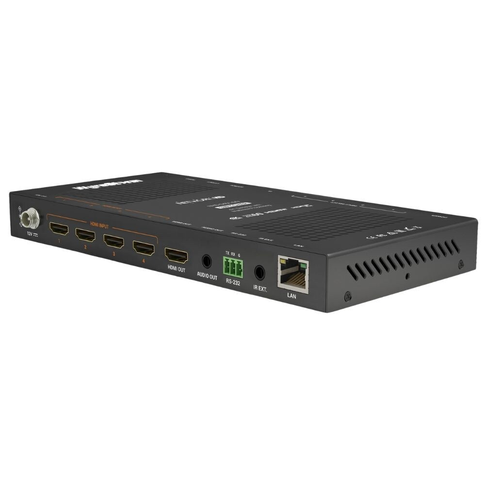 WyreStorm Network HD 4 Input 4K 60 Multiview Switcher, Dolby Vision and HDR, Compatible With 400 or 500 Series  1