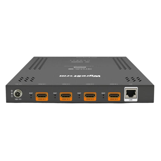 WyreStorm NetworkHD 100 Series 4K AV over IP Quad Encoder 