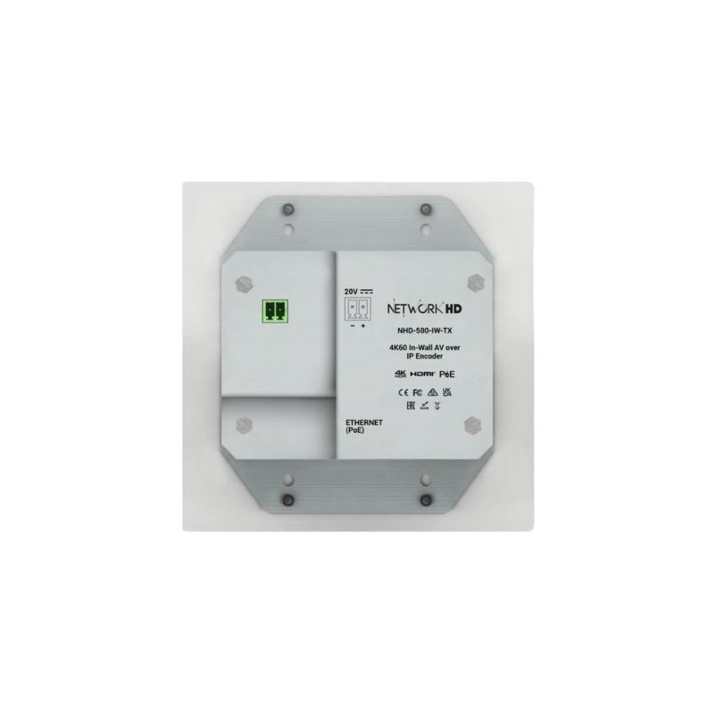 WyreStorm NetworkHD 500 Series 4K60Hz In Wall Encoder With PoE, HDMI and USB C Inputs  1