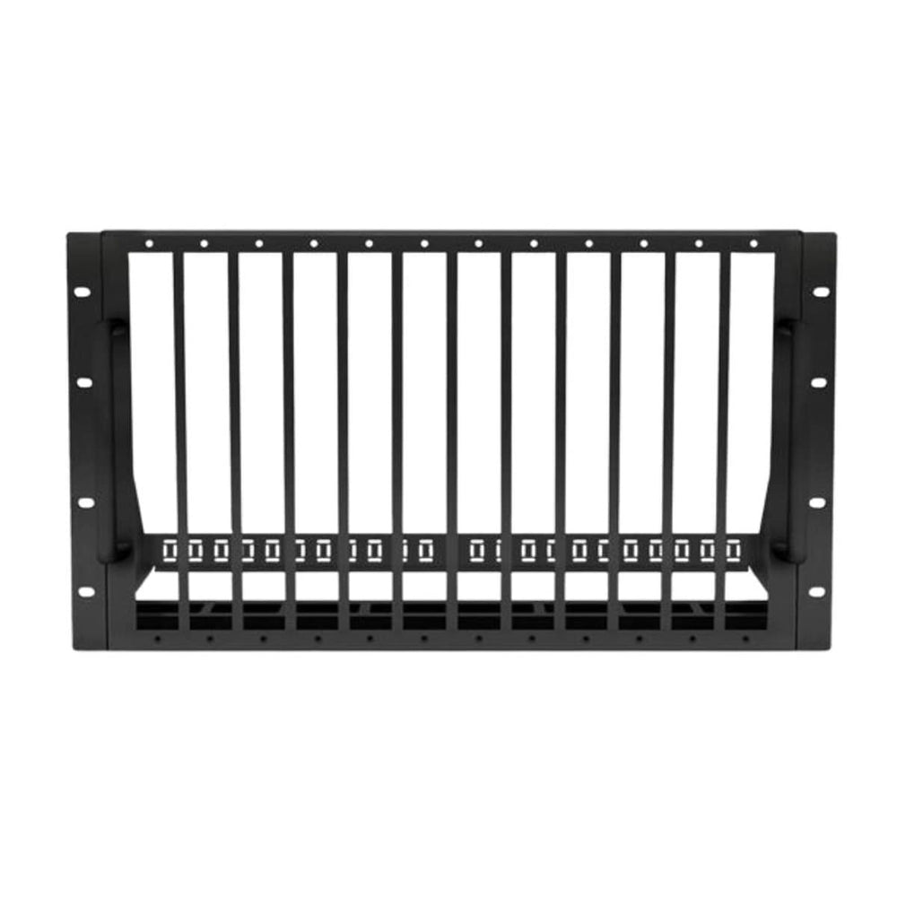 WyreStorm Rack Mount For Network HD 100, 200, 400, 500 and 600 Devices, Black, 6U 