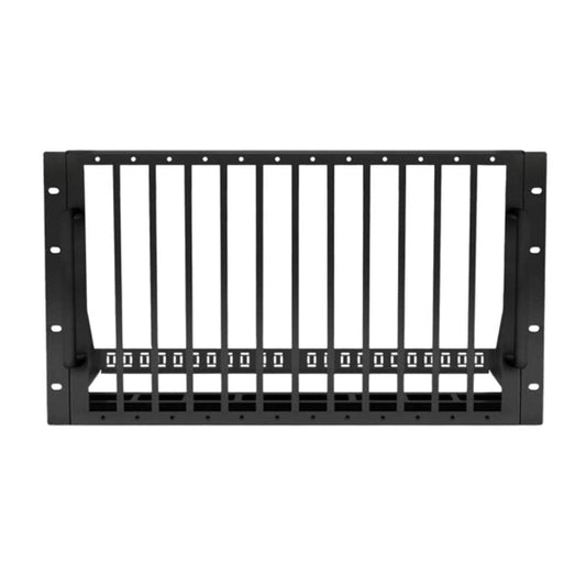 WyreStorm Rack Mount For Network HD 100, 200, 400, 500 and 600 Devices, Black, 6U 