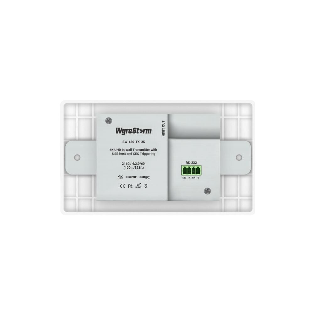 WyreStorm SYN-KIT-130-EU In-Wall Presentation Kit With Control: SET  4