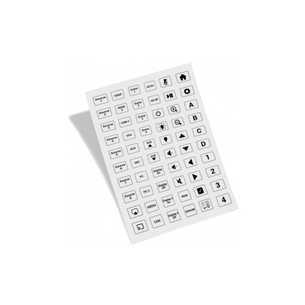 WyreStorm Synergy 10 Button Keypad Controller, US  2