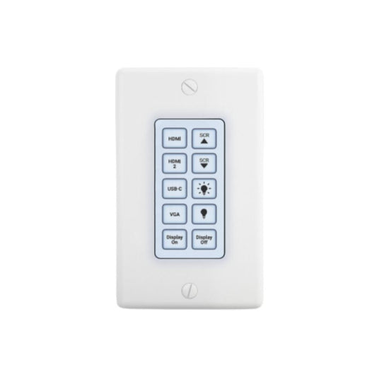 WyreStorm Synergy 10 Button Keypad Controller, US 